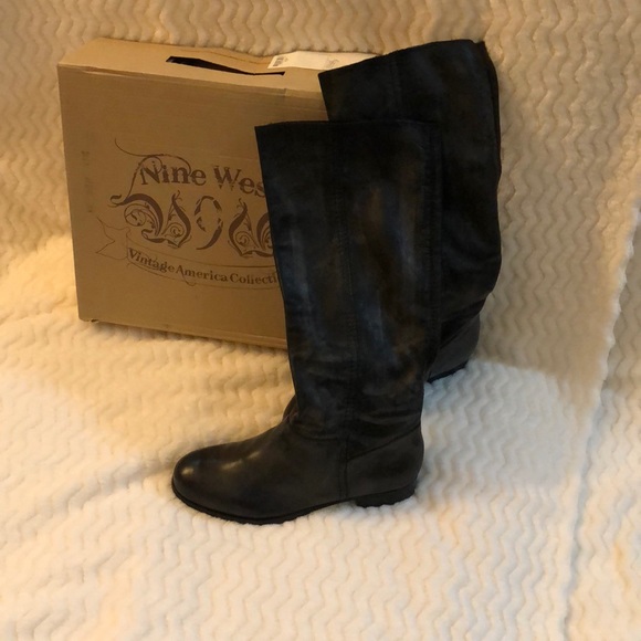 Nine West Shoes - NWT Nine West Vintage America Black Boots 6